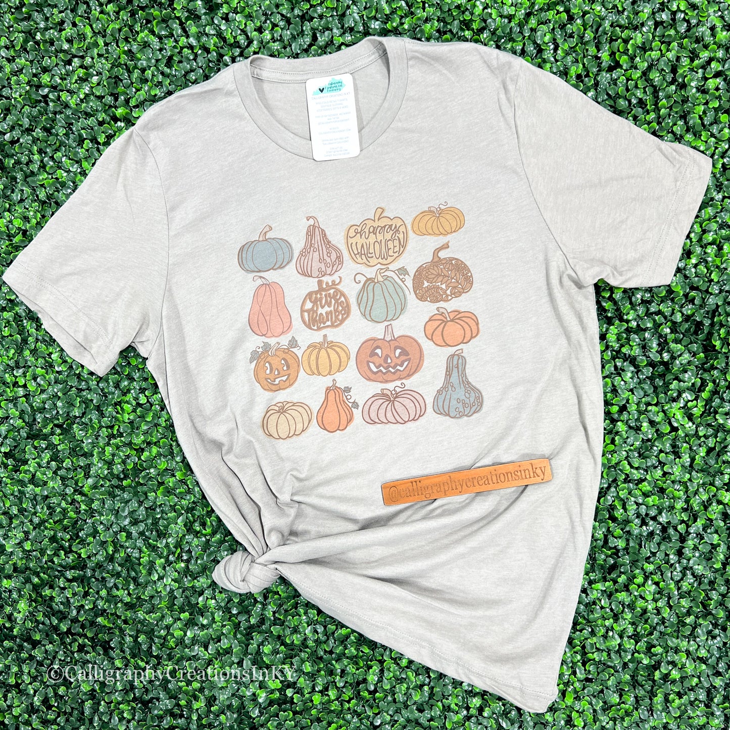 Halloween/Thanksgiving Pumpkins Tee - FINAL SALE