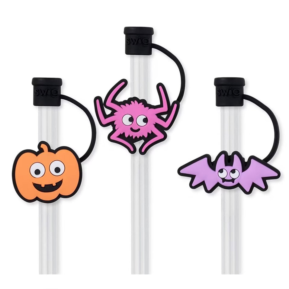 Sweet And Spooky Swig Straw Topper Set