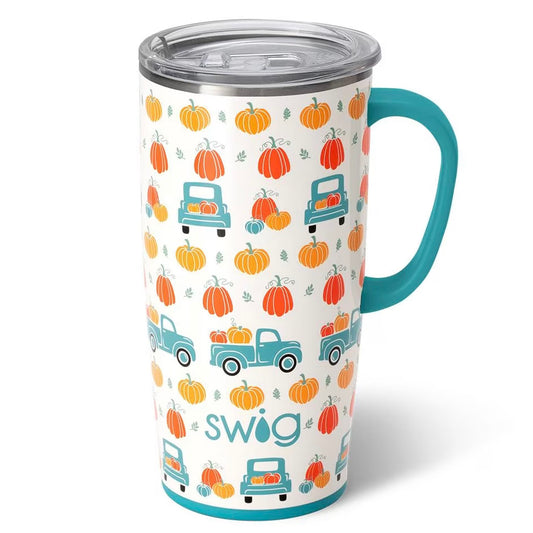 Pumpkin Patch 22 oz Swig Travel Mug