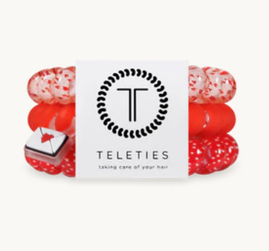 Sealed With a Kiss- TELETIES Hair Ties