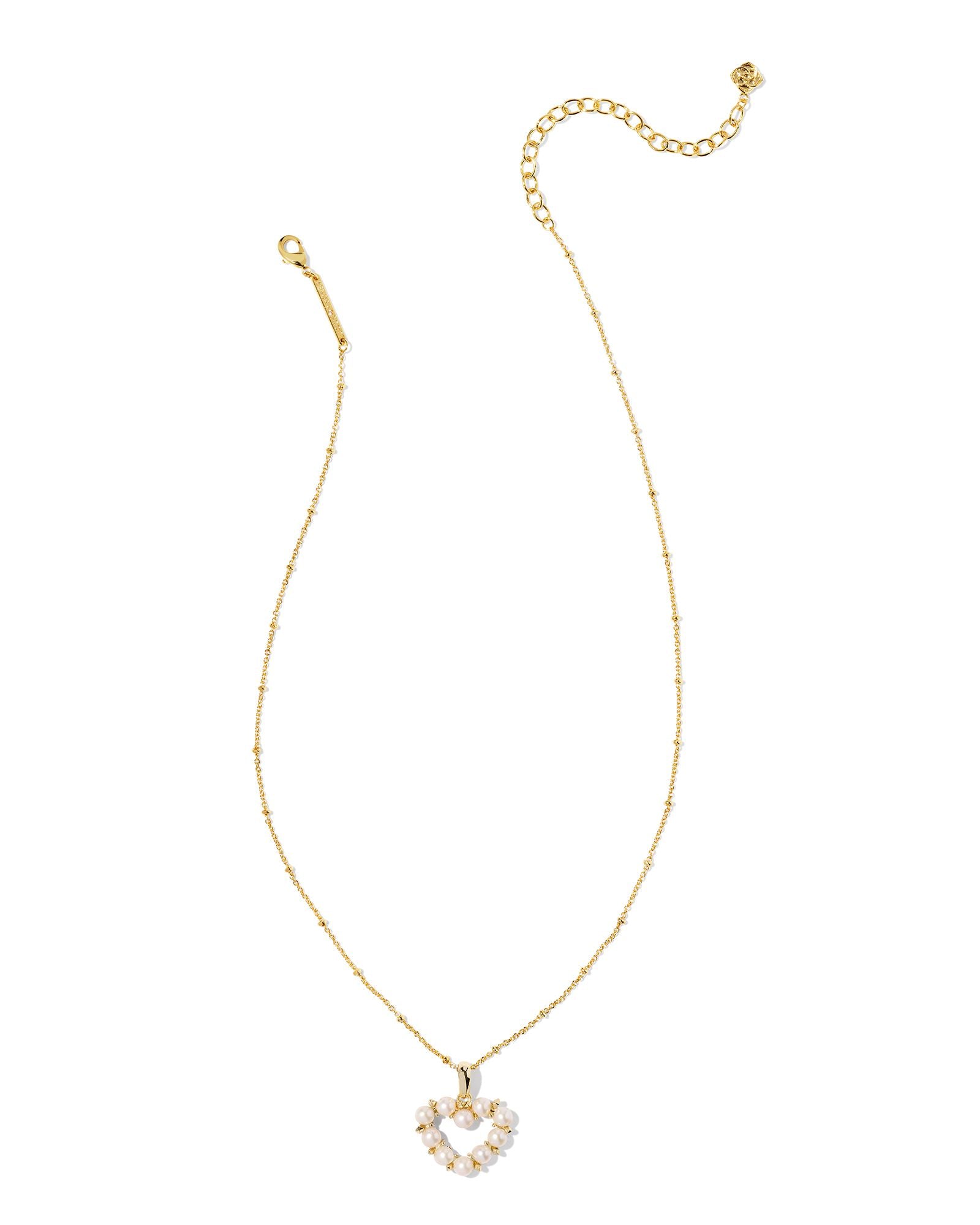 Kendra Scott Elisa Pendant Necklace in Black Drusy | Gage Diamonds
