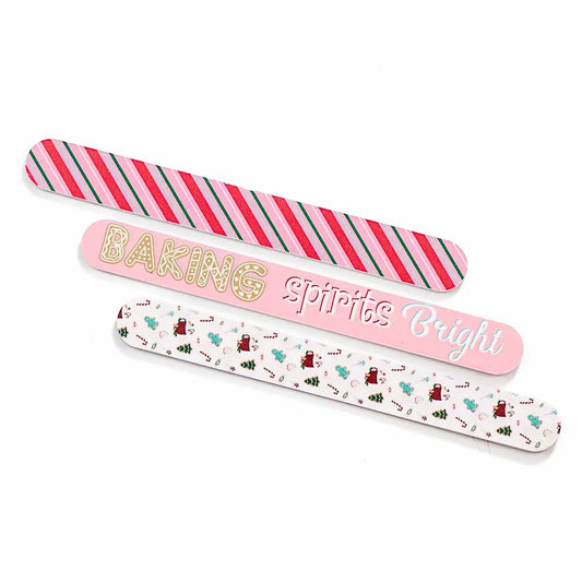 Baking Spirits Bright Nail File Set of 3