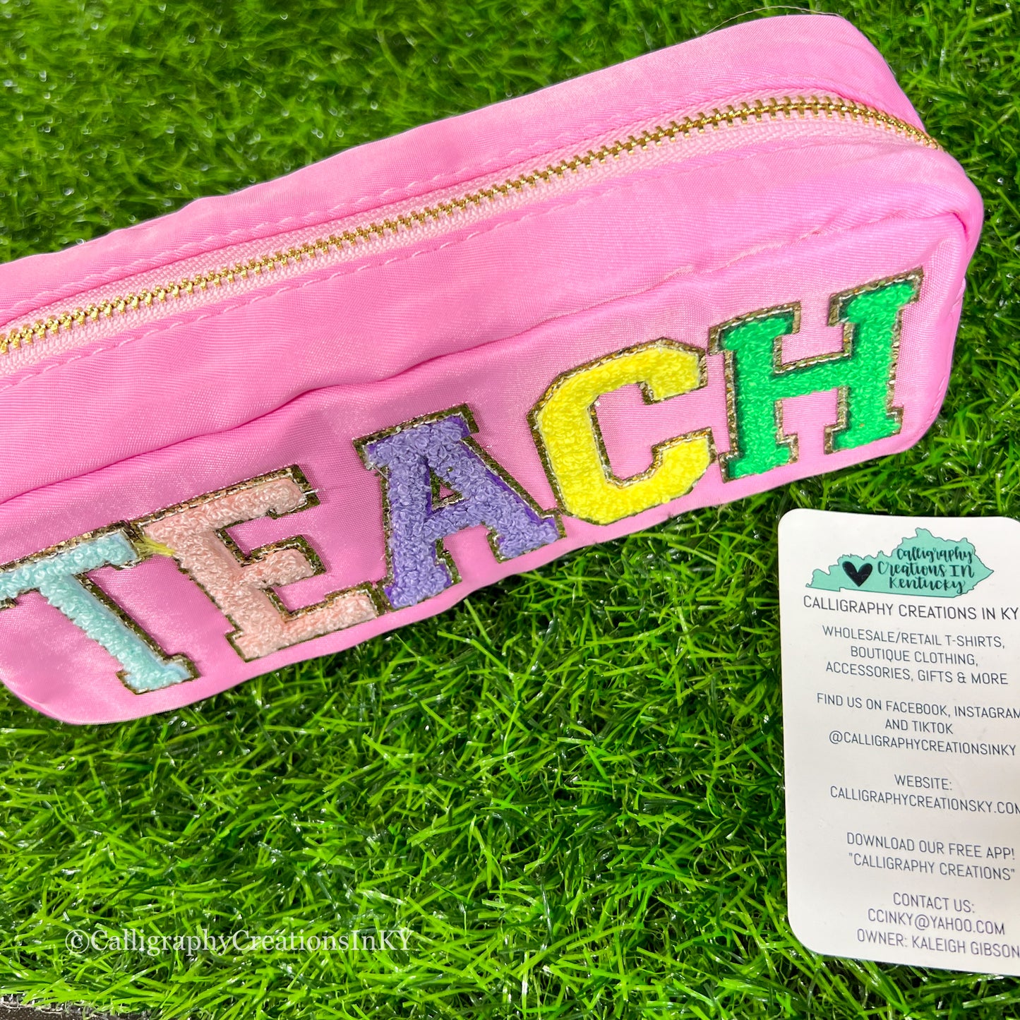 Teach Zipper Pouch