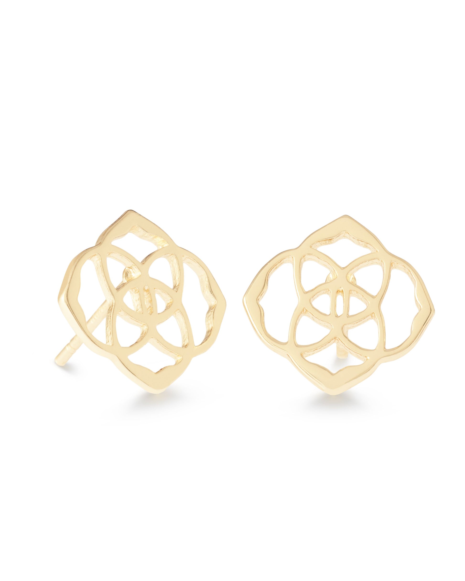 Kendra Scott Dira Stud Earrings - Gold Metal – Calligraphy Creations In KY