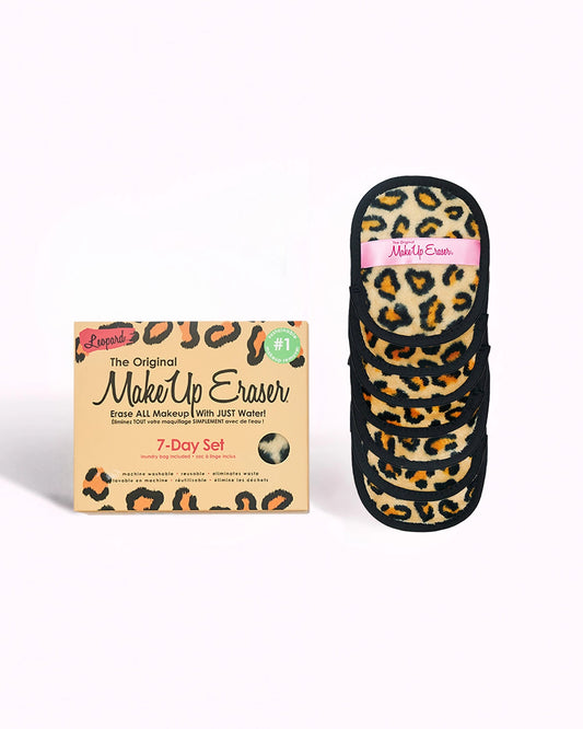 Leopard 7-Day Makeup Eraser Set