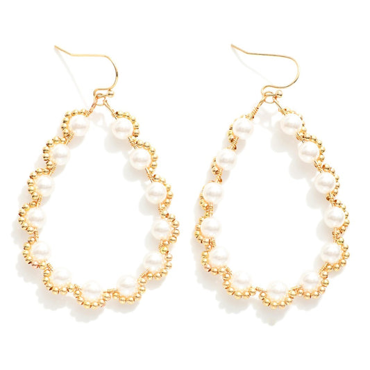 Pearl Drop Earrings