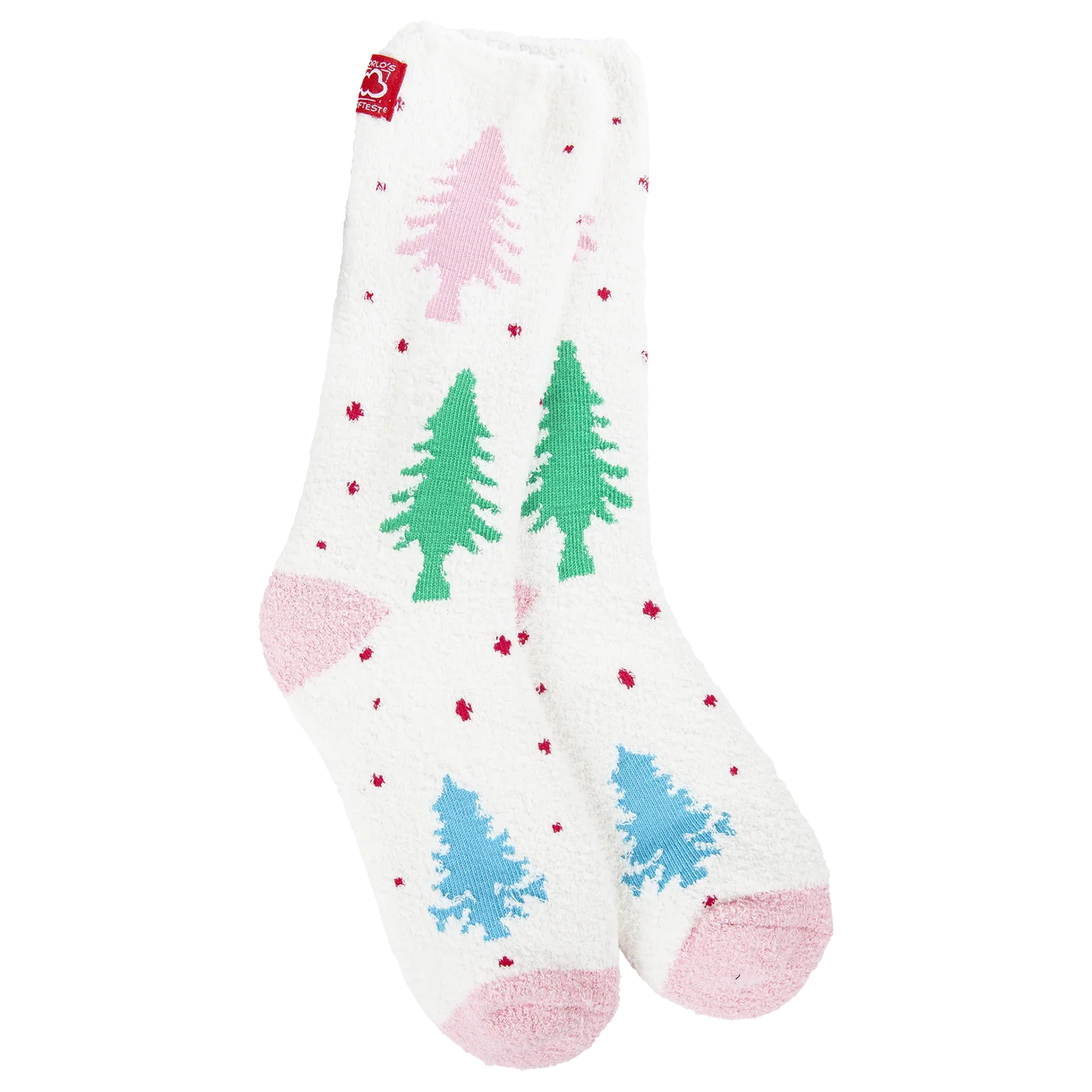 Whimsical Forest Holiday Christmas Cozy Crew | World’s Softest Socks