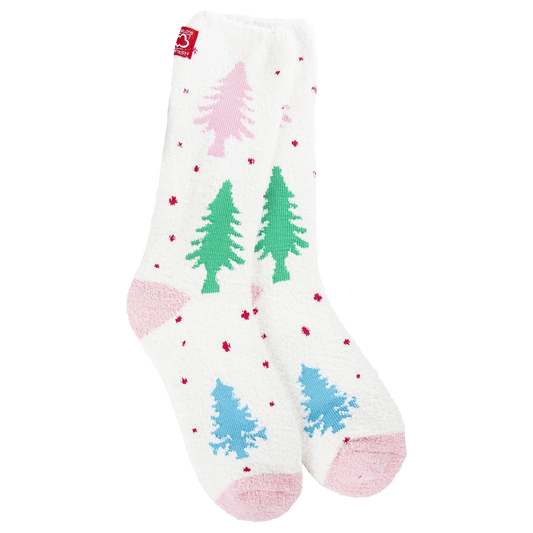 Whimsical Forest Holiday Christmas Cozy Crew | World’s Softest Socks