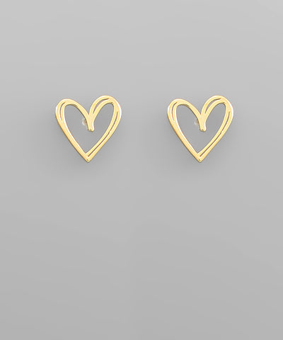 Heart of Gold Earrings