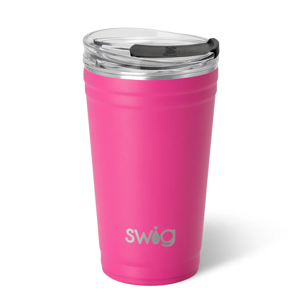 Hot Pink 24 oz Swig Party Cup