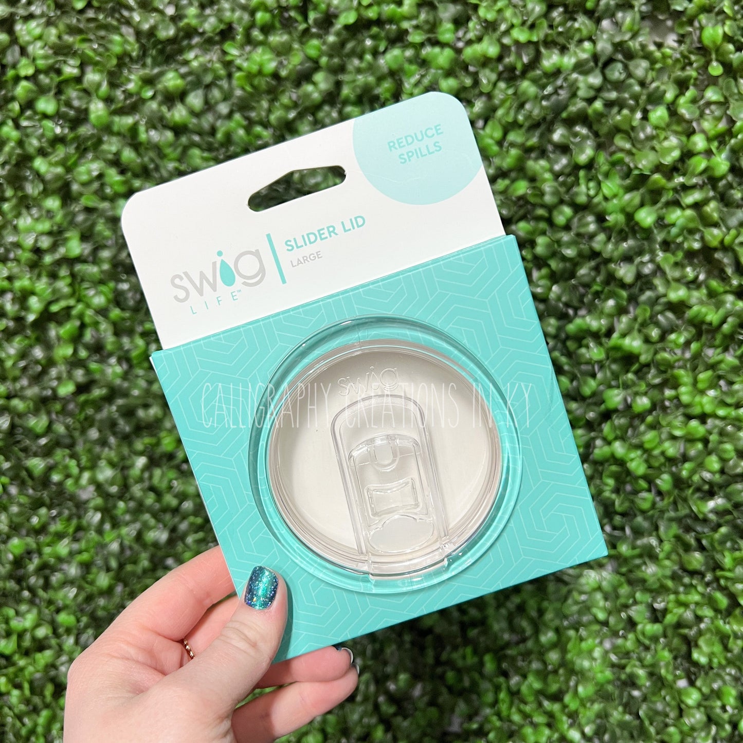 Clear Slider SWIG Lid • Lid Only