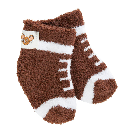 Football Infant Cozy Crew | World’s Softest Socks Size 0-12 Months