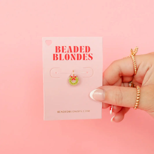 Wreath Charm (Interchangable) • Beaded Blondes