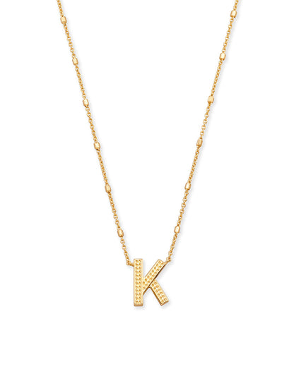 Kendra Scott Letter A Pendant Necklace