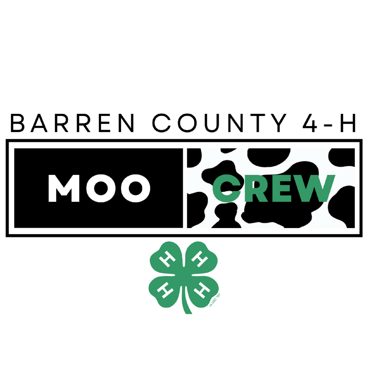 Adult • Barren County 4H Moo Crew Sweatshirts