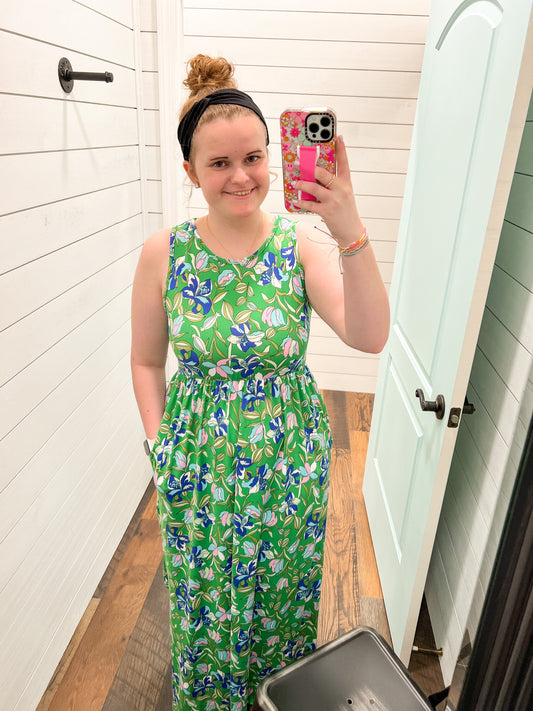 Evergreen Maxi Dress - FINAL SALE