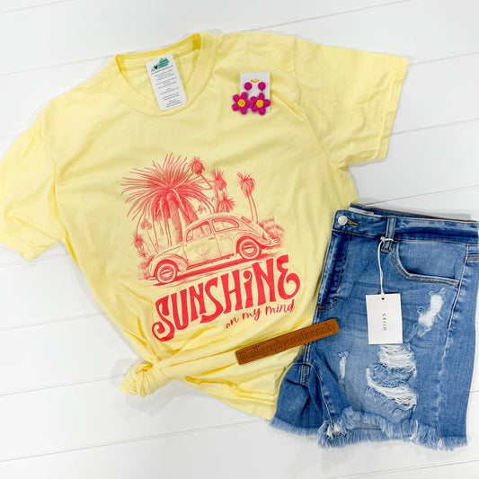 Sunshine On My Mind Tee - FINAL SALE