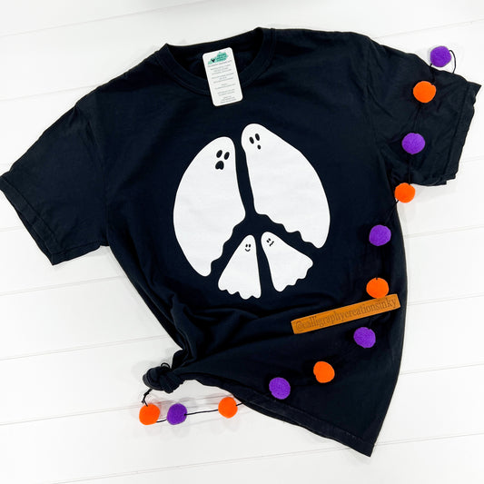 Peace Ghost Short Sleeve Tee