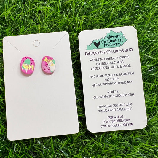 Brennan Stud Earrings - FINAL SALE