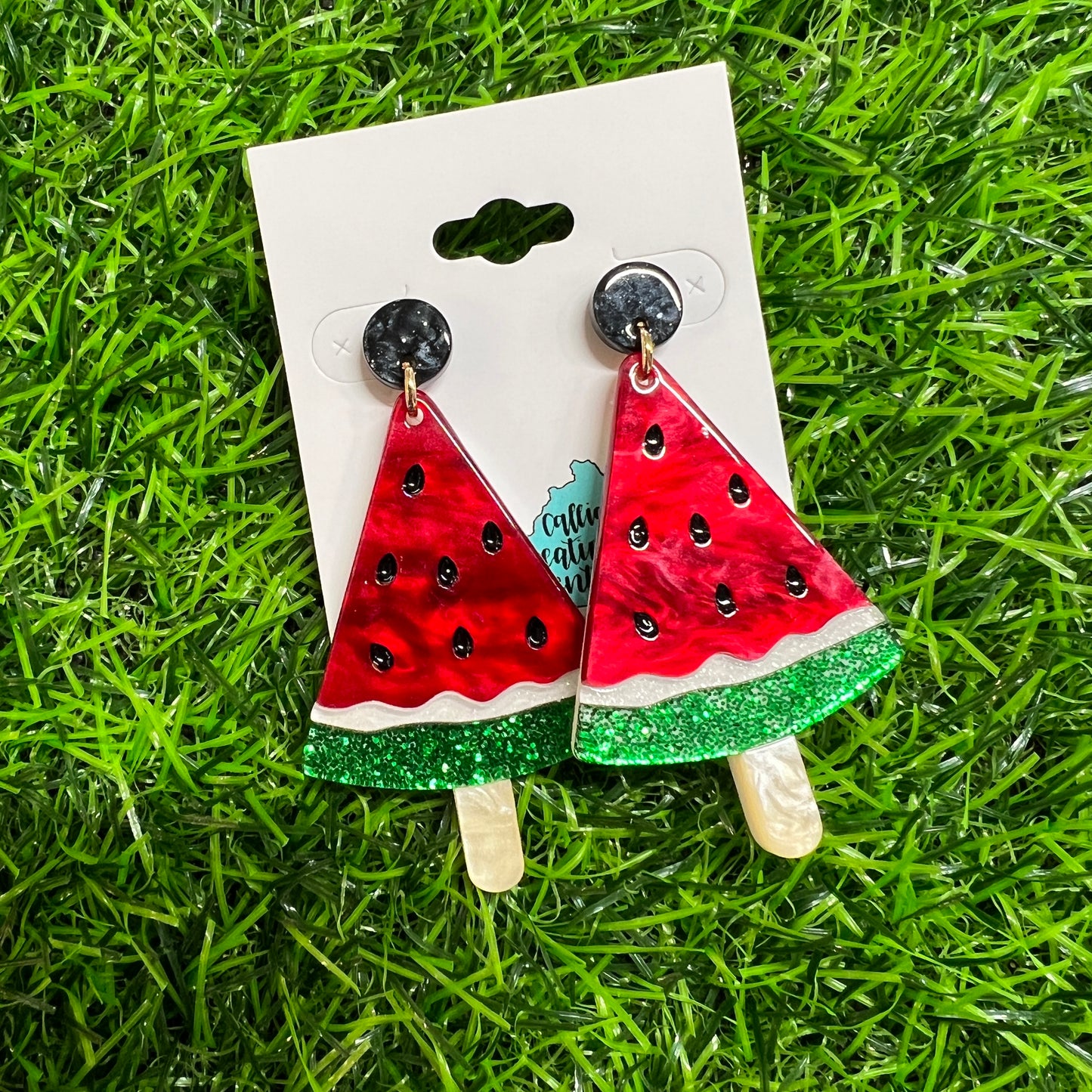 Watermelon Earrings