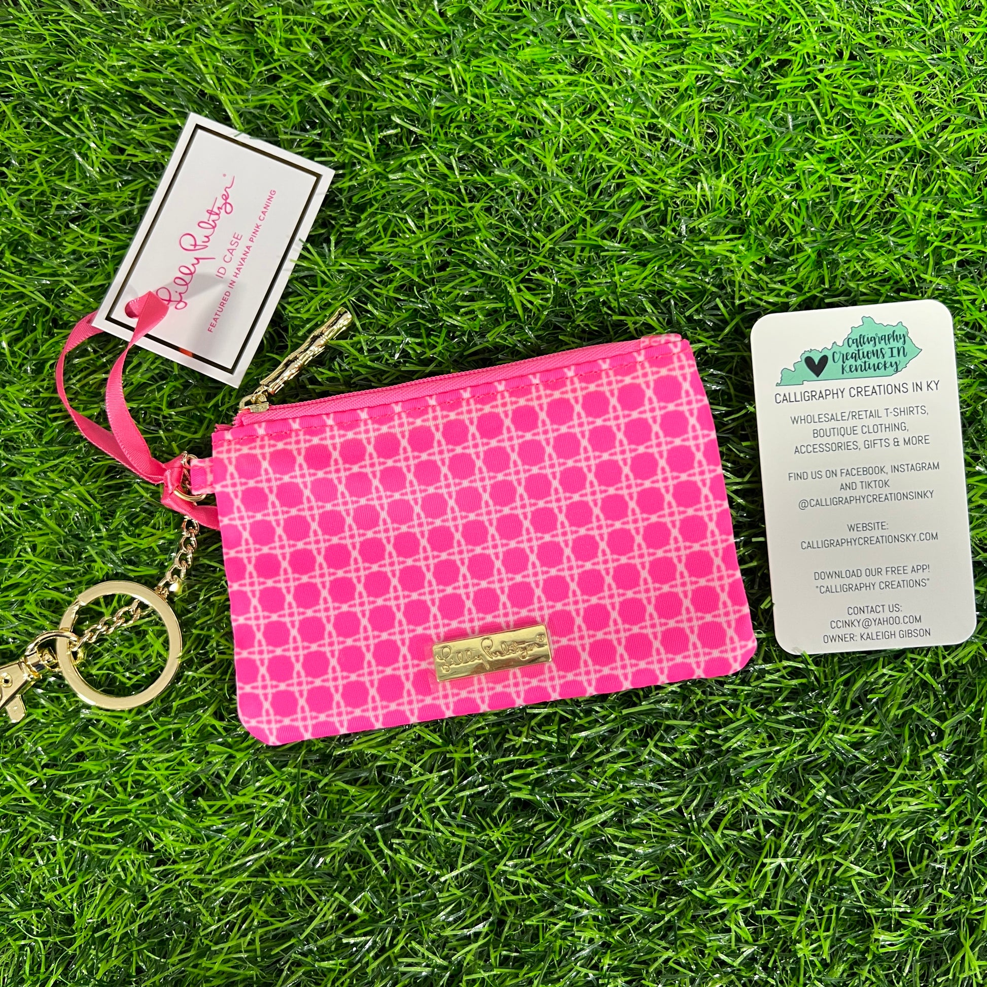 Lily Pulitzer key chain wallet  Keychain wallet, Lily pulitzer