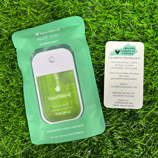 Aloe You • Touchland Hand Sanitizer