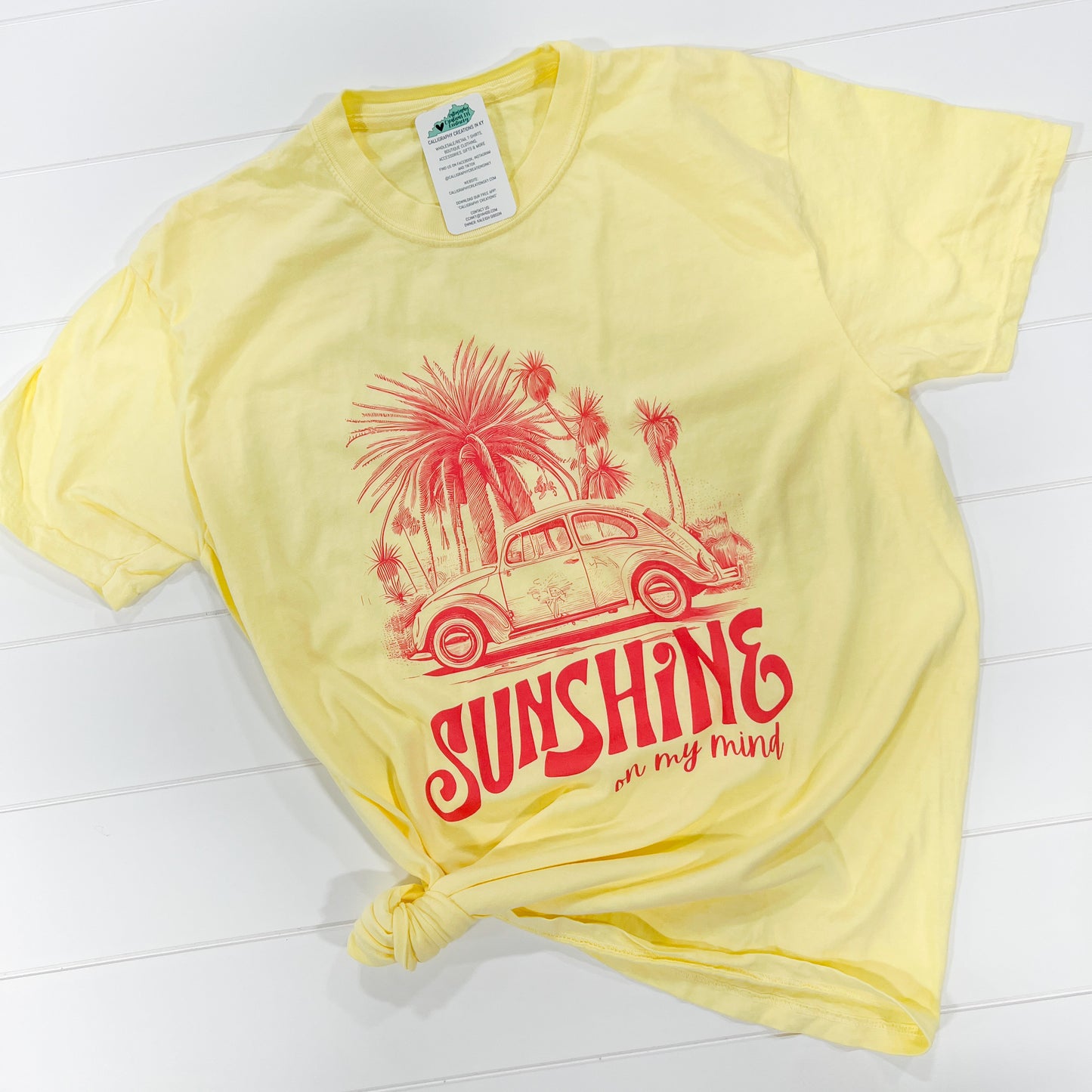 Sunshine On My Mind Tee - FINAL SALE