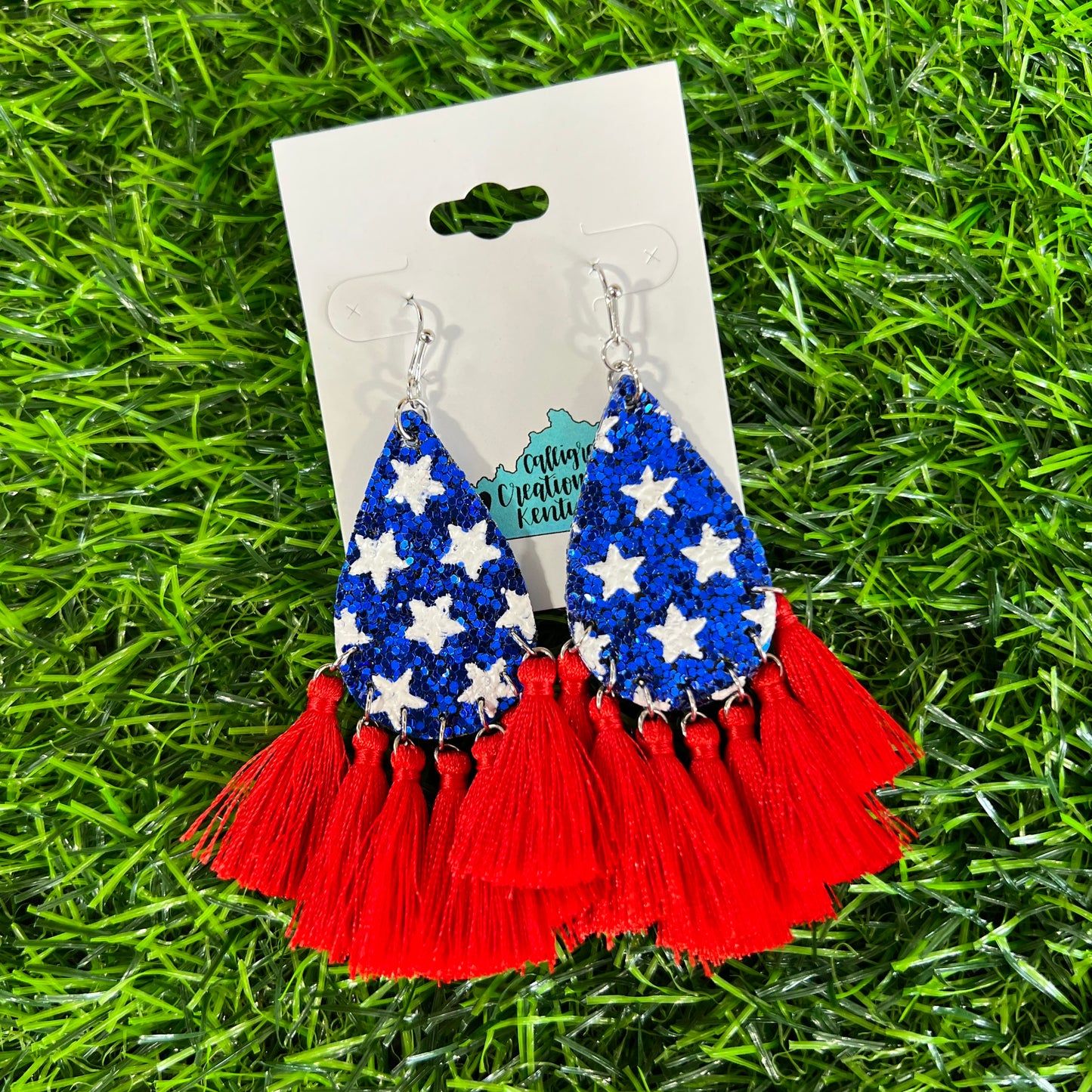 Stars Tassel Earrings