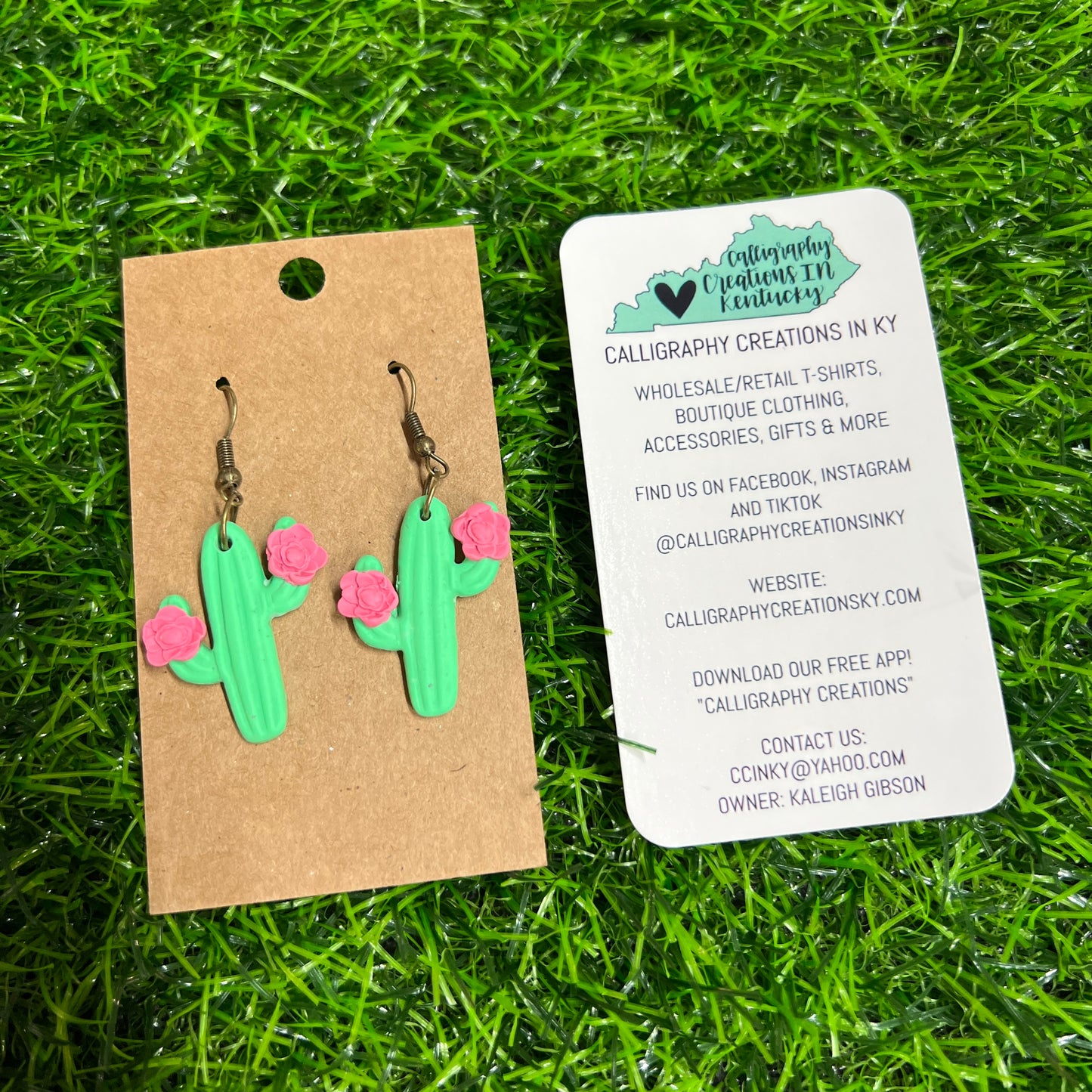 Cactus Earrings