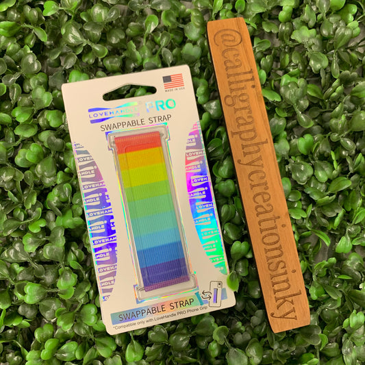 Neon Rainbow LoveHandle Pro Strap