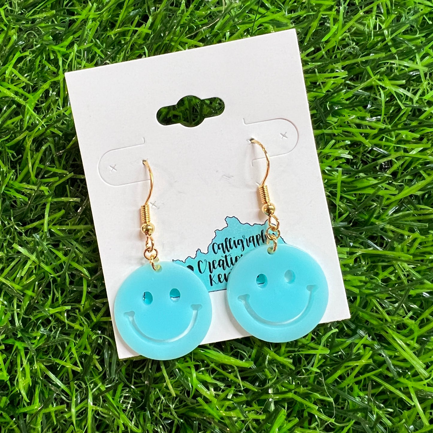 Blue • Happy Days Earrings - FINAL SALE