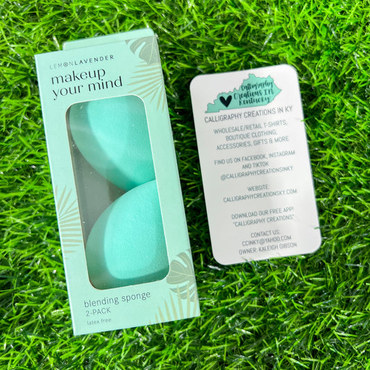 Beauty Blending Sponge 2 Pack-Green