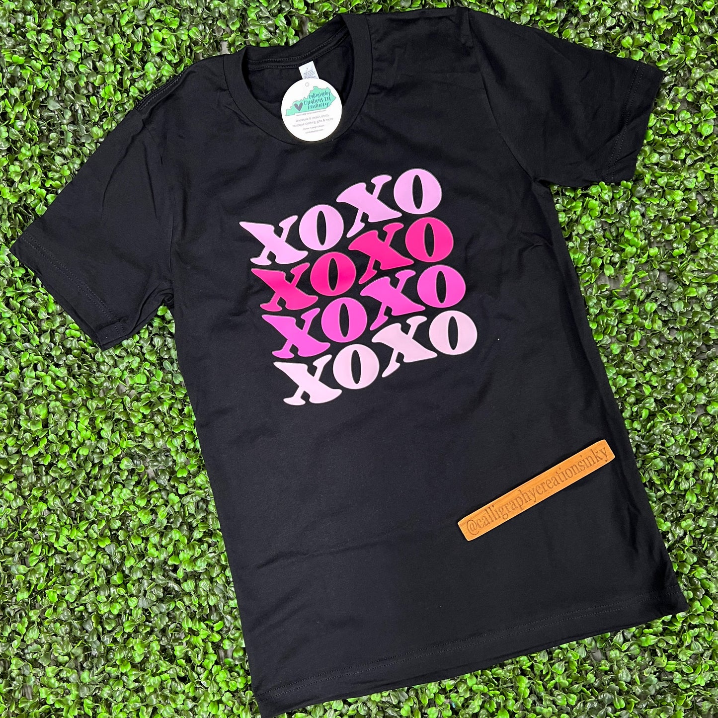 Black XOXO Tee [RTS]