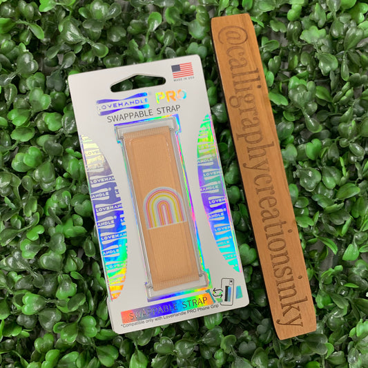 Tan Rainbow LoveHandle Pro Strap