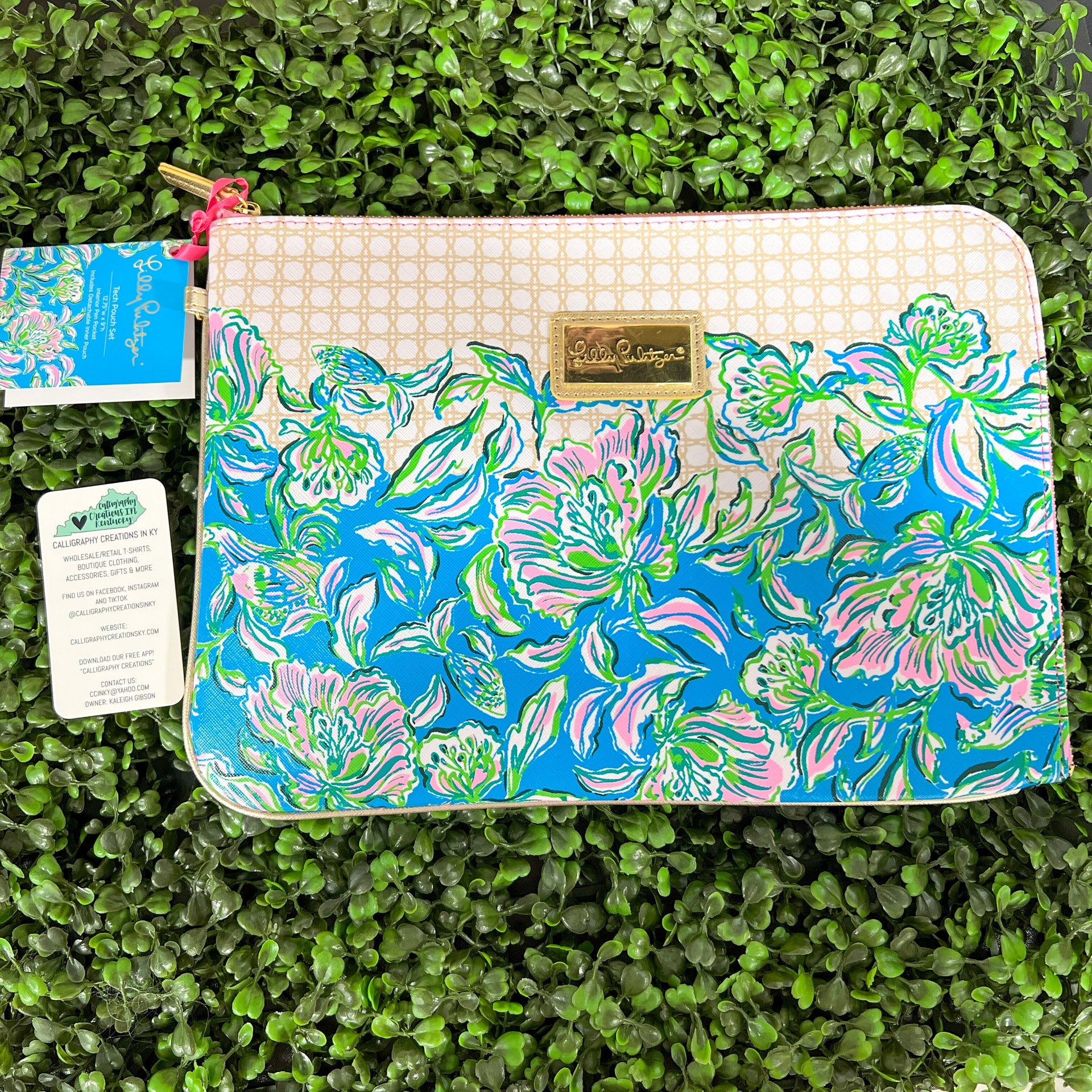 Lilly Pulitzer Me and My Zesty Pencil Case