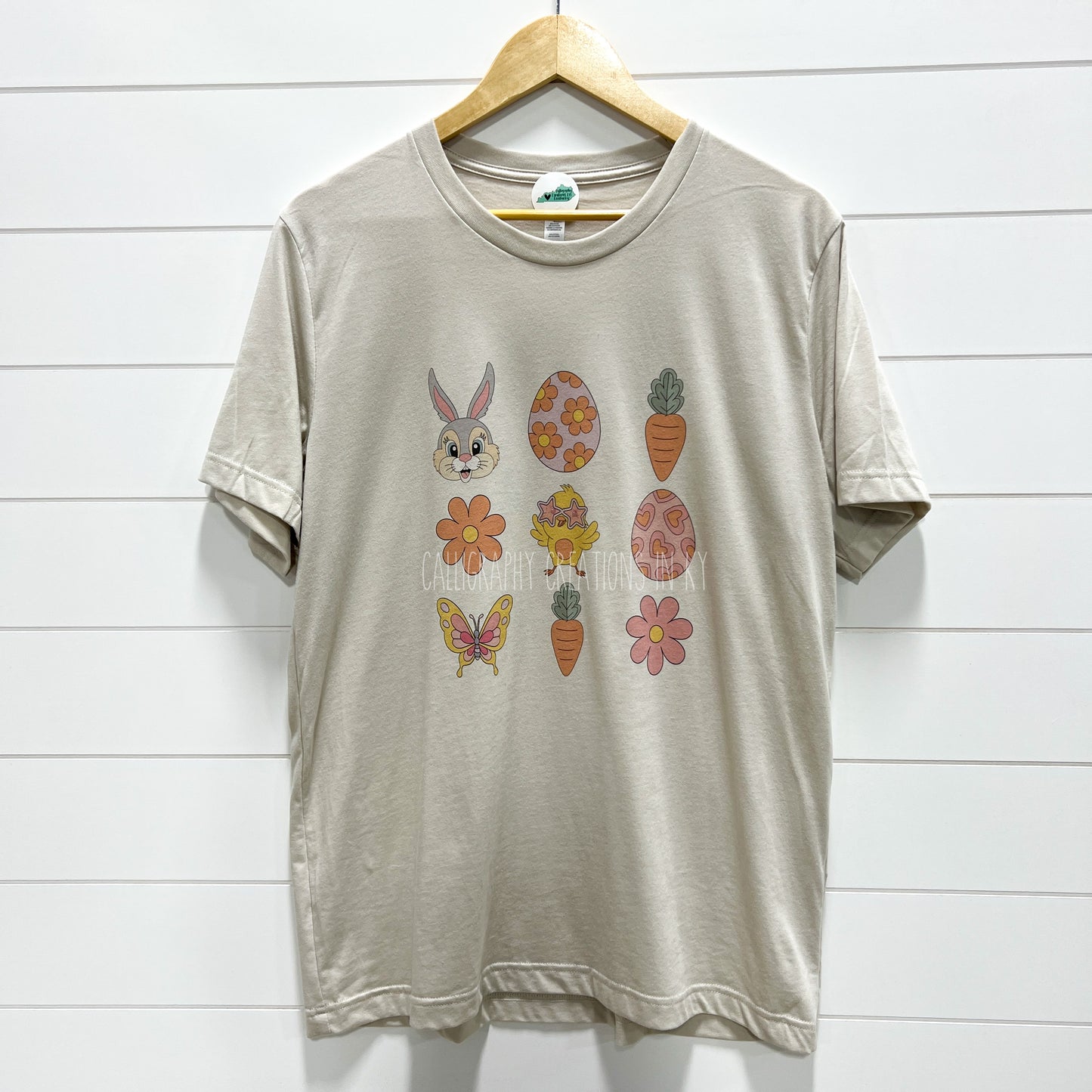 Fun Retro Easter Tee