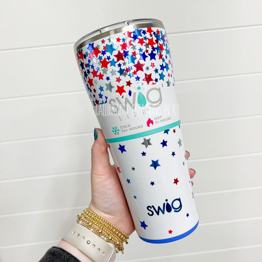 Star Spangled 32 oz Swig Tumbler