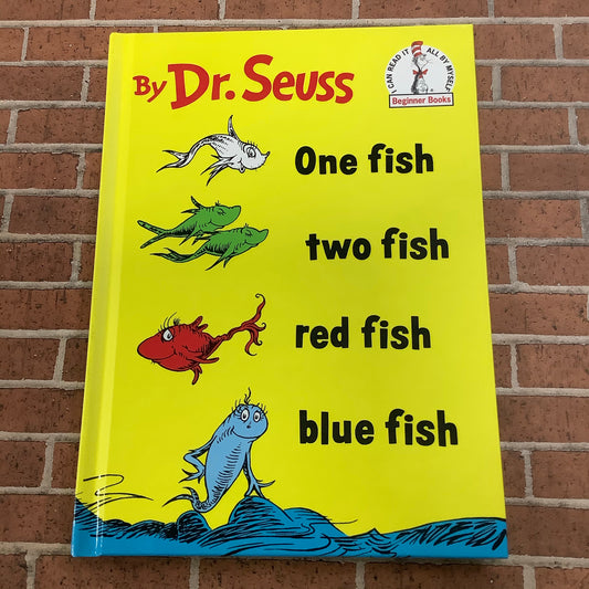 Dr. Seuss One fish Two fish Red fish Blue fish Book