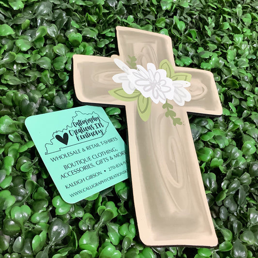 Wooden Cross 8 inch Attachment