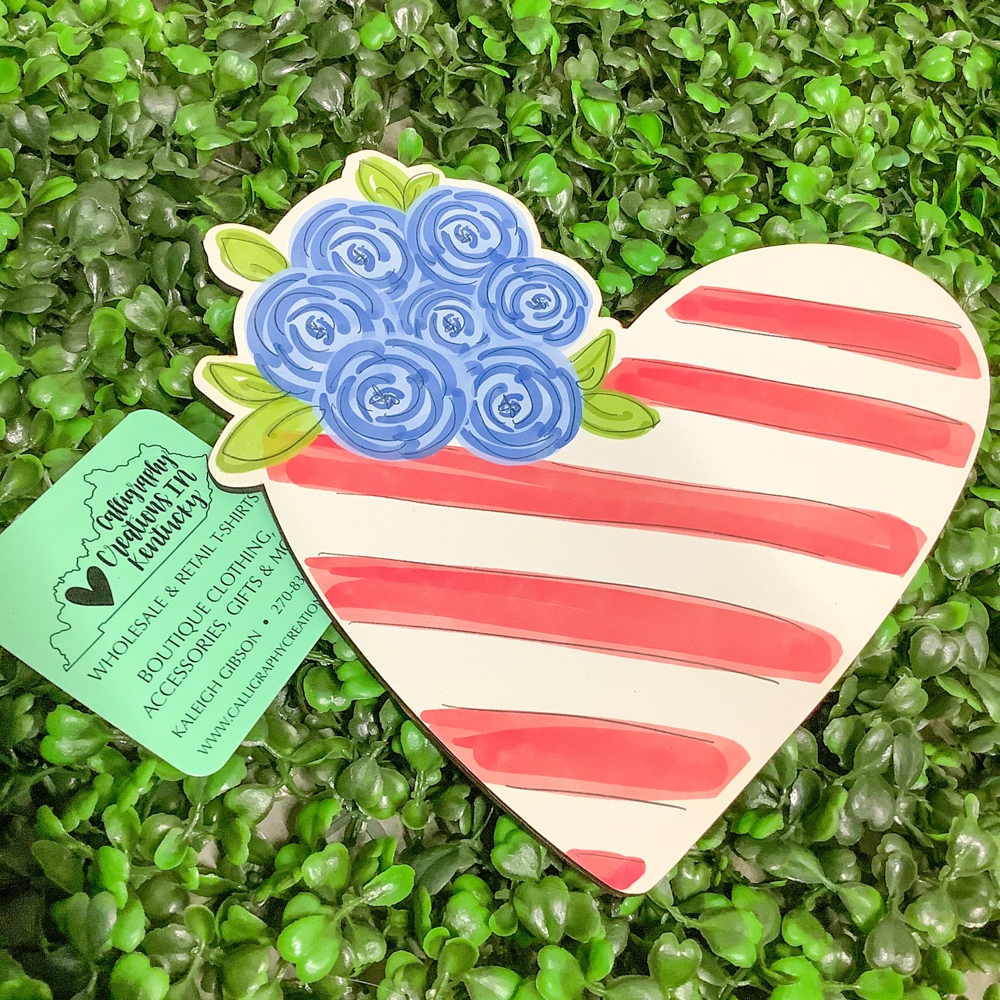 Flowery Flag 8 inch Attachment