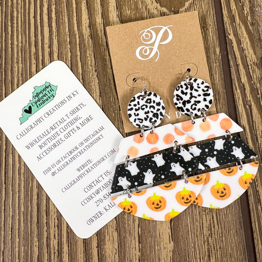 Plunder Spooktacular Reversible Earrings - FINAL SALE