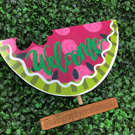 Watermelon Slice Topper