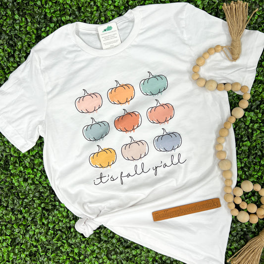 Pastel Mini Pumpkins Tee