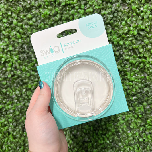 Clear Slider SWIG Lid • Lid Only