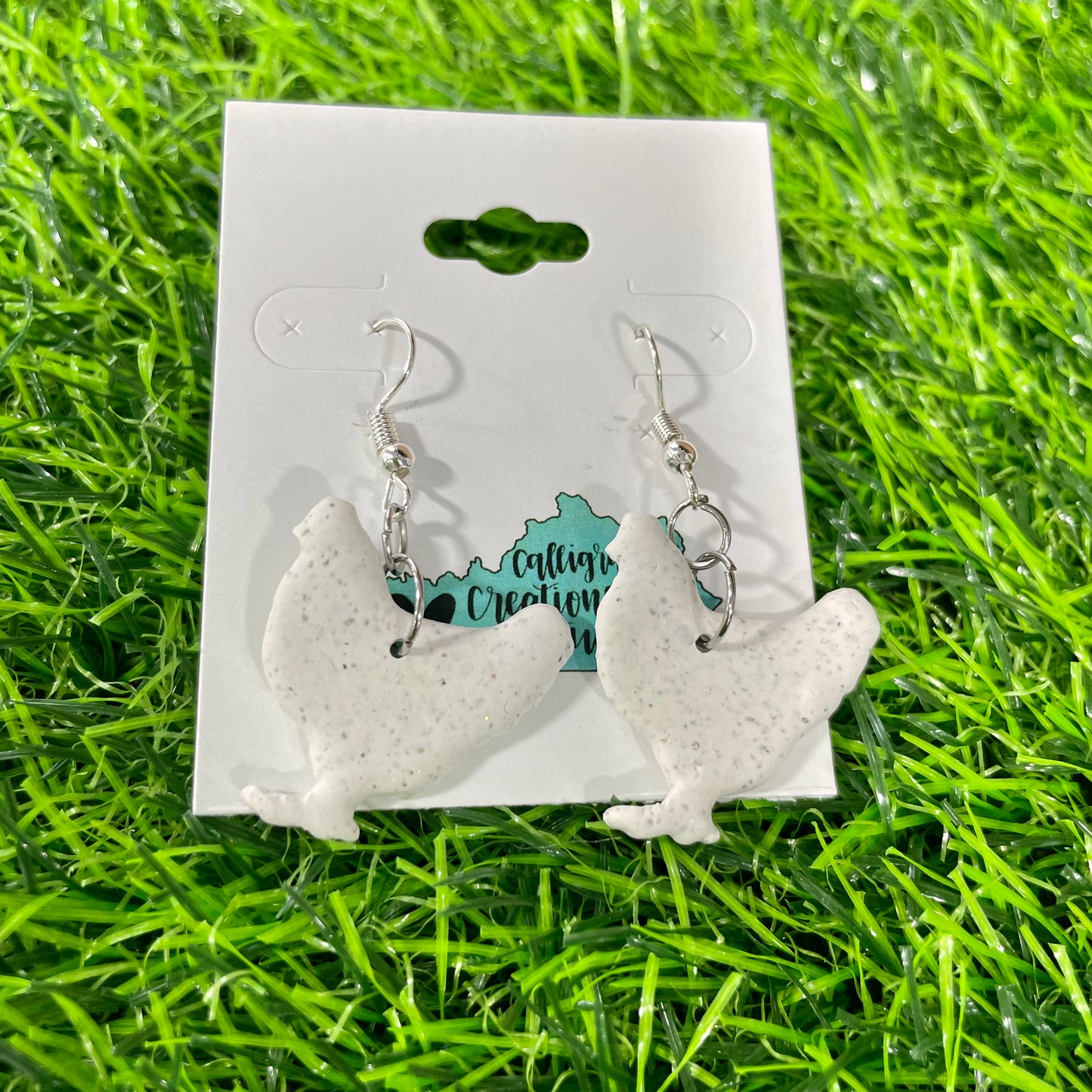 Spring Chicken Earrings