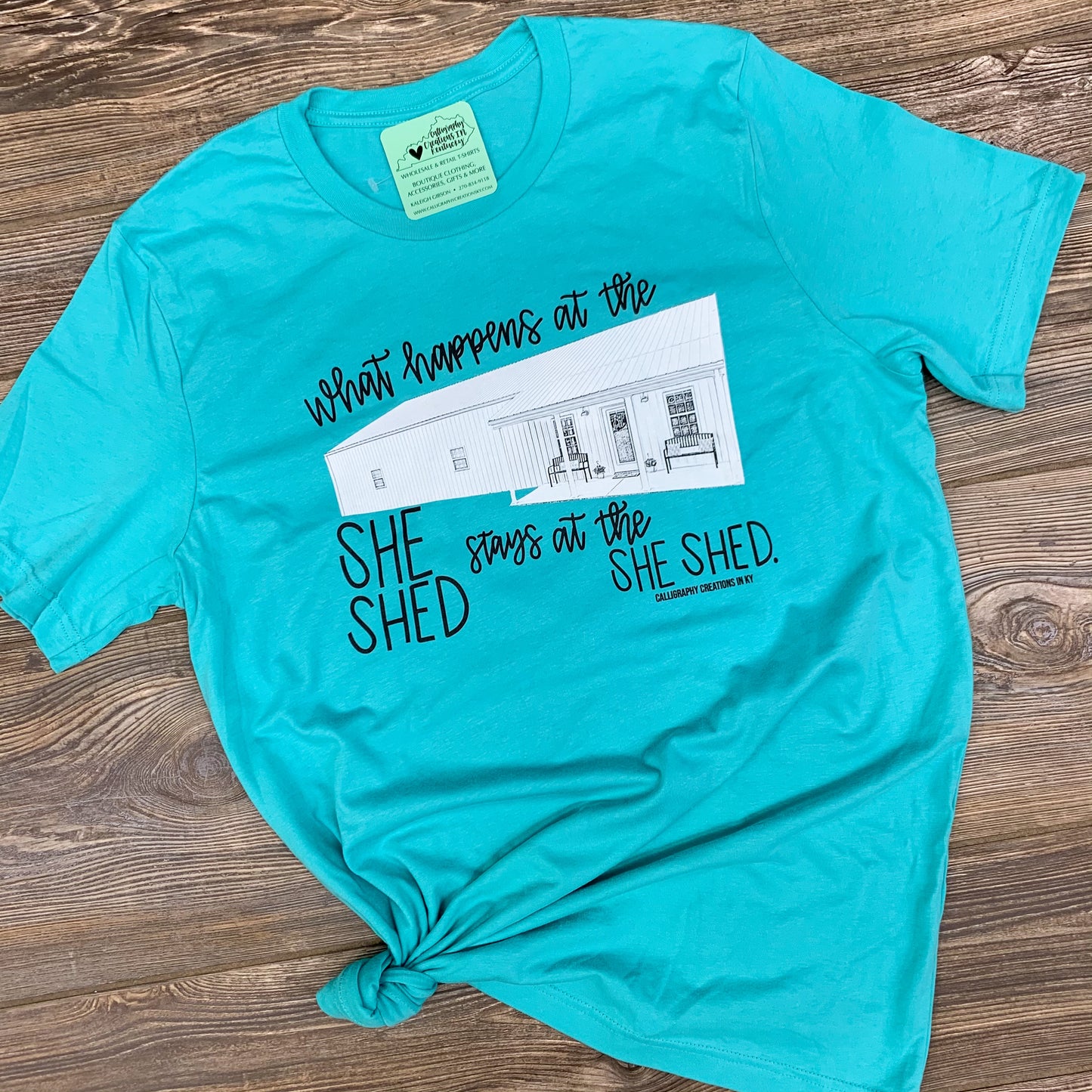 CCIK She Shed Tee - FINAL SALE