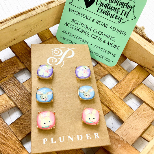 Plunder Brock Earring Set