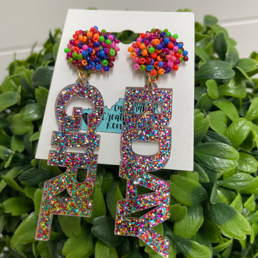 Multi Bday Girl Earrings