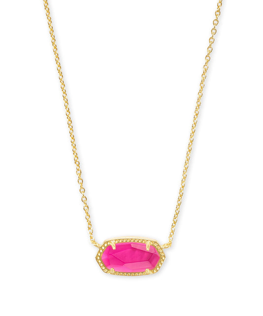 Kendra Scott Elisa Pendant Necklace - Gold Azalea Illusion