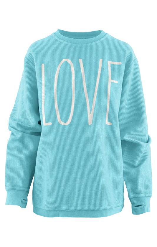 Royce Mint Love Corded Crew